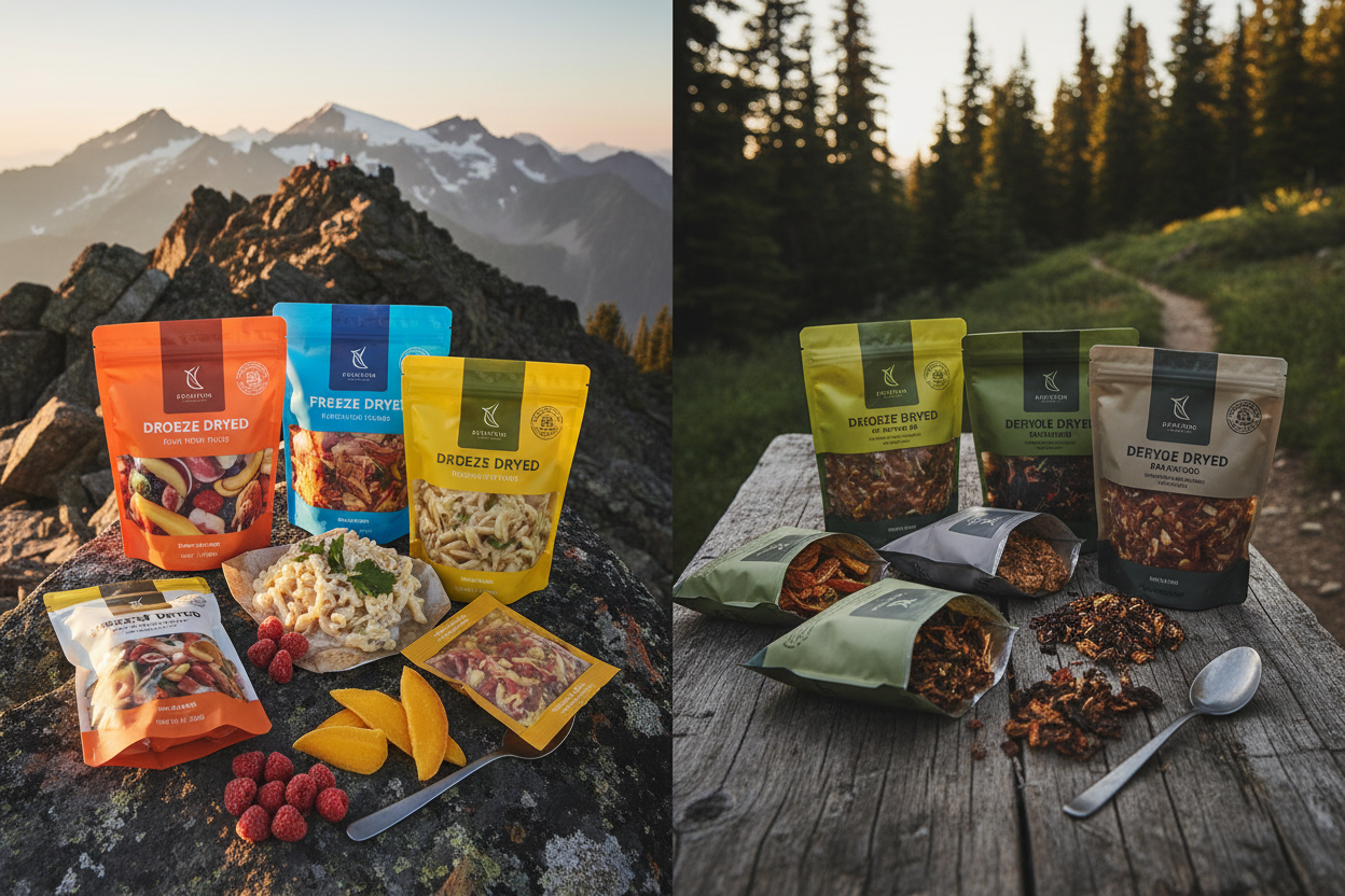Freeze-Dried vs Dehydrated Hiking Food: Taste, Quality & Weight Compared