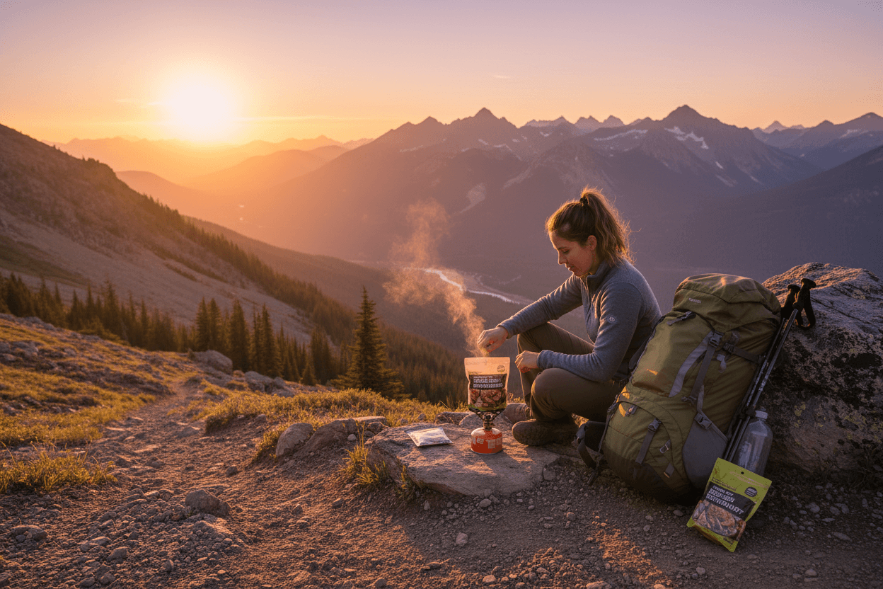Ready to eat meals, hiking meals, Premium freeze-dried hiking food, gluten free hiking meals, Freeze Dried meals, Hiking Meals South Africa, Lightweight Camping Food, Instant Outdoor Meals, Long Shelf Life Meals, Backpacking Food, Emergency Food Supplies,