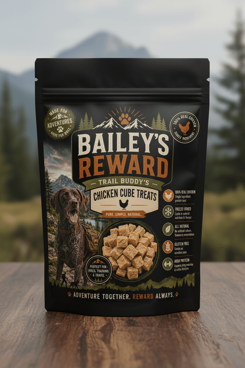 Bailey's Reward Chicken Cube Dog Treats