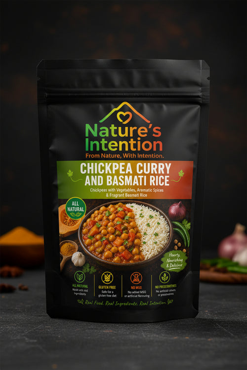 Chickpea curry and Rice 400g hiking meal