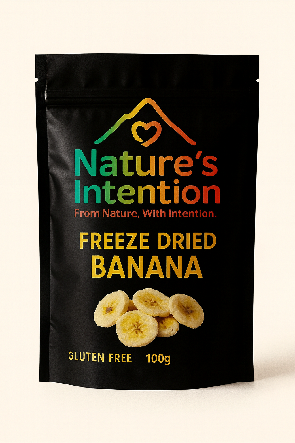 Freeze Dried Banana - Fruit Snack Pack