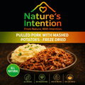 Pulled Pork with Mashed Potatoes Ready to Eat Meals Freeze dried
